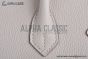 Hermes Birkin 25 Craie Togo Leather Palladium Hardware Fully Handmade