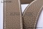 Hermes Mini Lindy Etoupe Togo Leather Palladium Hardware Fully Handmade