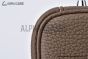 Hermes Mini Lindy Etoupe Togo Leather Palladium Hardware Fully Handmade