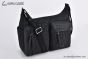 Dior Medium Rider Soft Hobo Bag Black Oblique Jacquard Black Grained Calfskin