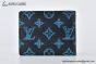 LV Multiple Wallet Navy River Blue Monogram Leather M82323