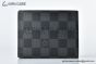 LV Multiple Wallet Gray Damier Graphite Canvas N62663