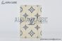 LV Pocket Organizer Wallet White/Navy Monogram Leather M83377