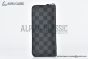 LV Zippy Wallet Vertical Gray Damier Graphite Canvas N63095