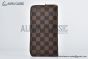 LV Zippy Wallet Brown Damier Ebene Canvas N41661