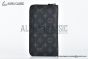 LV Zippy Organizer Wallet Black Monogram Eclipse Canvas M82081