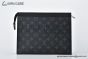 LV Pochette Voyage MM Black Monogram Eclipse Canvas M61692