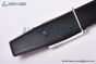HERMES Tube H Belt Buckle & Graphite / Craie Reversible Togo & Box 135 Leather Belt