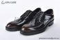Prada Brushed Brown Leather Derby