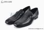 Hermes Giovanni Black Lambskin Leather Loafer