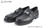 Hermes Gregoire Black Smooth Leather Loafer