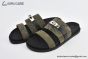 Hermes Jackson Dark Green Suede Goatskin Sandal