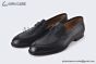 Hermes Paris Black Leather Loafer