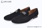 Hermes Tenor Black Suede Leather Loafer