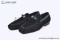 Hermes Karl Black Suede Leather Loafer