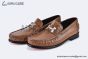 Hermes Karlo Brown Smooth Leather Loafer