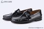 Hermes Igor Black Patent Leather Loafer