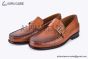 Hermes Igor Gradient Brown Smooth Leather Loafer