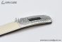 HERMES Lady Kelly 18 Buckle & White Epsom Leather Belt