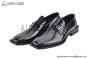 Balenciaga Black Waxed Leather Loafer