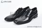 Balenciaga Black Waxed Leather Derby