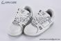 LV Trainer Maxi Sneaker Grained Leather Grey & White 1ACPPP