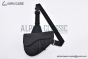 Dior Saddle Bag Black Grained Calfskin