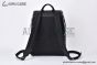 Dior Saddle Backpack with Flap Beige & Black Oblique Jacquard with Black Grained Calfskin