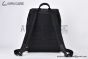Dior Saddle Backpack with Flap Black Grained Calfskin