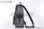 Dior Gallop Backpack Beige & Black Oblique Jacquard with Black Grained Calfskin