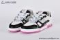 LV Trainer Sneaker Grained Leather Panda Pink 1ADF3Q