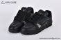 LV Trainer Sneaker Grained Leather Black 1ADDCM