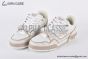 LV Trainer Sneaker Monogram Leather Beige $ White 1AHTUA