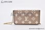 LV Félicie Pochette Bag Monogram Empreinte Leather Tourterelle Gray M82610