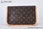 LV Diane Satchel Bag Monogram Canvas Brown M45985