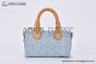 LV Nano Speedy Bag Monogram Denim Light Blue M11212