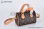 LV Nano Speedy Bag Monogram Canvas Brown M81085