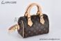 LV Speedy Bandoulière 20 Monogram Canvas Black M46234