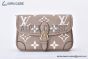 LV Diane Bag Monogram Empreinte Leather Cream M46583