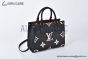 LV OnTheGo PM Bag Monogram Empreinte Leather Black M45659
