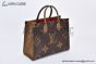 LV OnTheGo MM Bag Monogram & Reverse Canvas M45321
