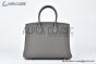 Hermes Birkin 30 Etain Togo Leather Palladium Hardware Fully Handmade