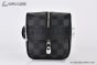 LV Locker Dopp Kit Damier Graphite Canvas Black N83112
