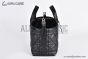 Dior Medium Toujours Bag Black Macrocannage Calfskin
