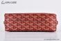 Goyard Cap-Vert PM Bag Canvas & Calfskin Red