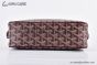Goyard Cap-Vert PM Bag Canvas & Calfskin Burgundy