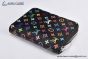 LV x TM Zippy Coin Purse Black Murakami Monogram Canvas M13409
