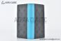 LV Brazza Wallet Black/Turquoise Monogram Eclipse Reverse Canvas M11467