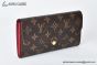 LV Sarah Wallet Brown Monogram Canvas M62234