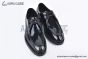 Prada Brushed Black Leather Derby I